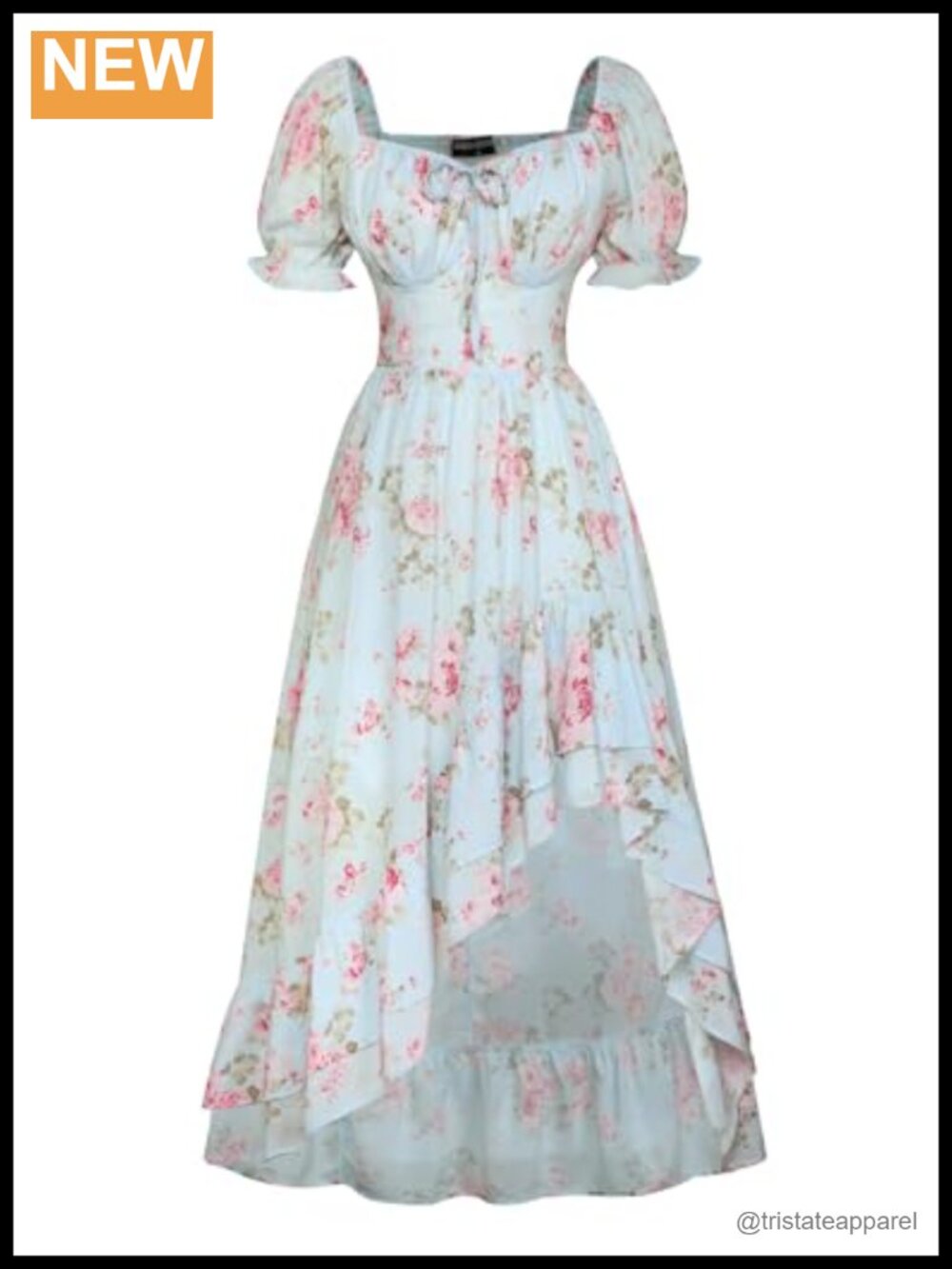 Corset Chiffon Sundress Off Shoulder Floral Maxi Wedding Guest Dress